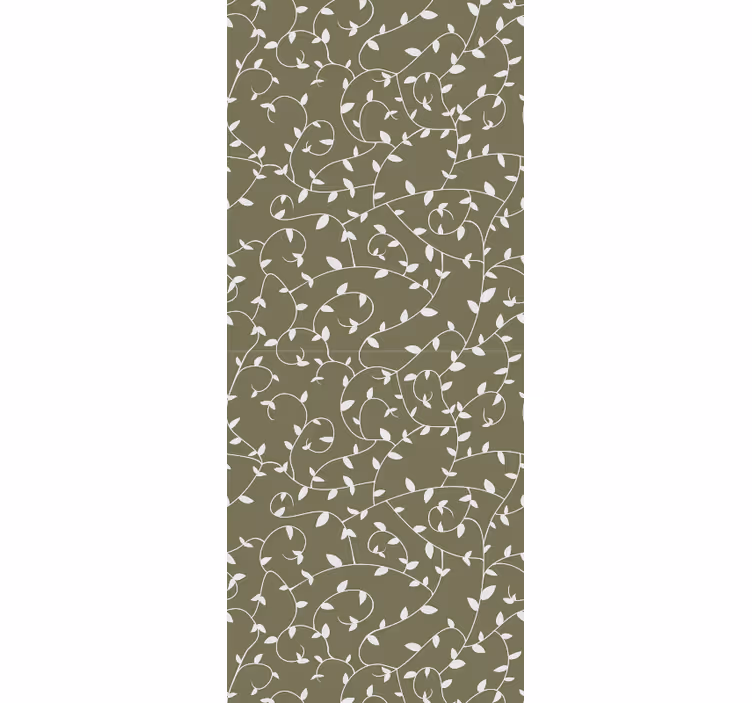 Tapet ornamental vârtejele botanice - TenStickers
