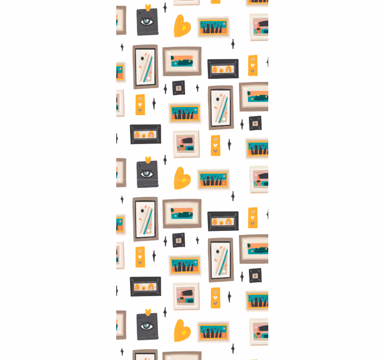 Tapet industrial motive retro office - TenStickers