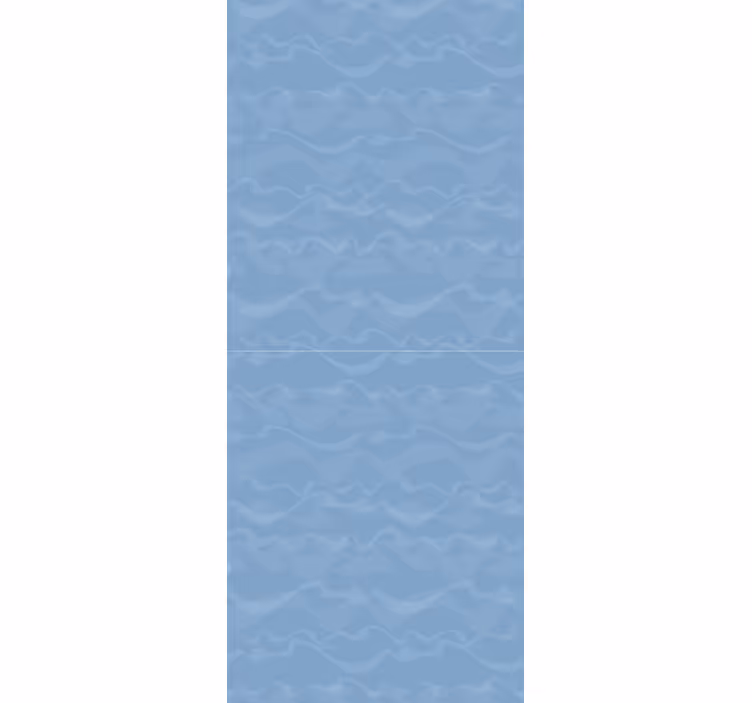 Tapet albastru valuri abstracte - TenStickers
