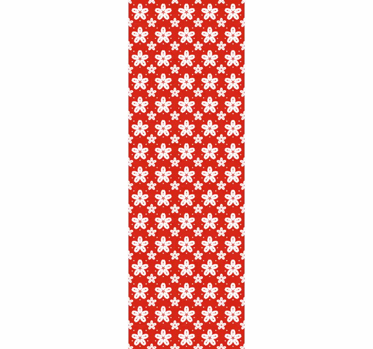Tapet floral ansamblu cu motive florale - TenStickers
