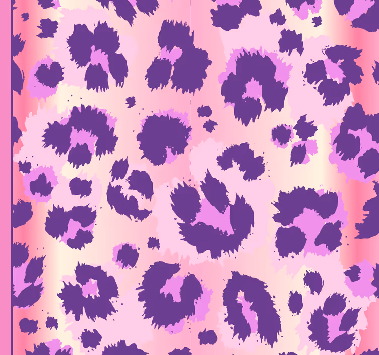 Tapet abstract din blană roz - TenStickers