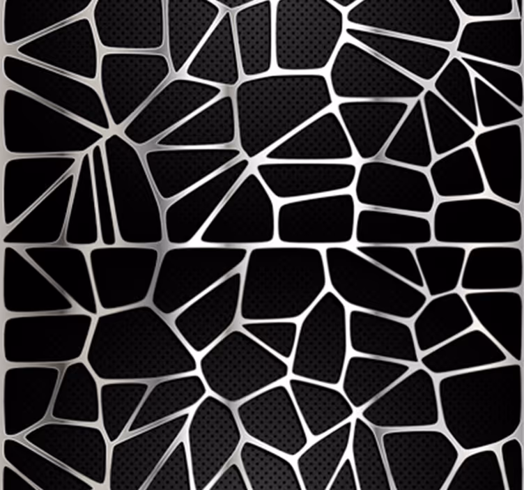 Tapet abstract metalic model - TenStickers