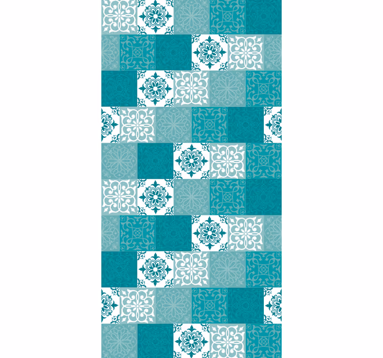 Tapet gresie placi ornamentale - TenStickers