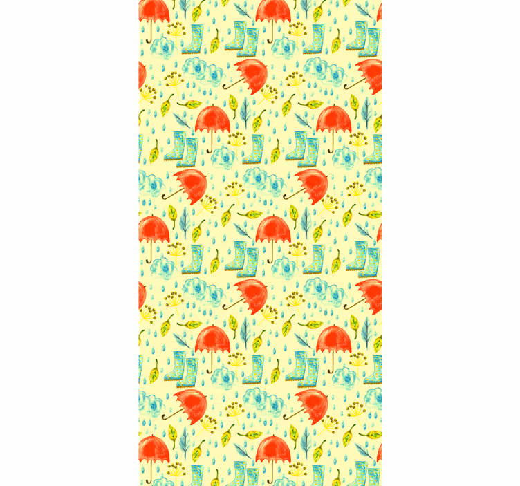 Tapet natura model de zi ploioasă - TenStickers