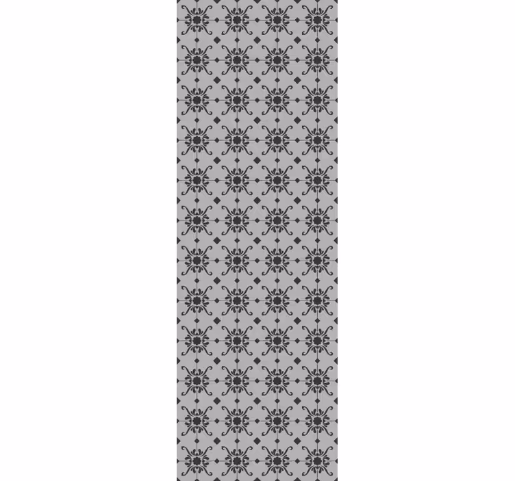 Tapet ornamental model ornat floral - TenStickers