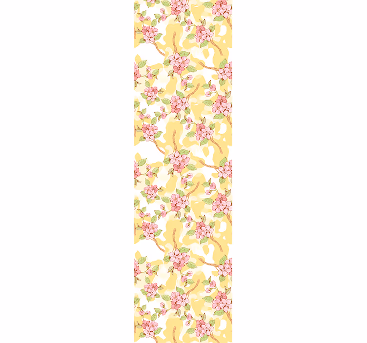 Tapet flori cascadă florală - TenStickers