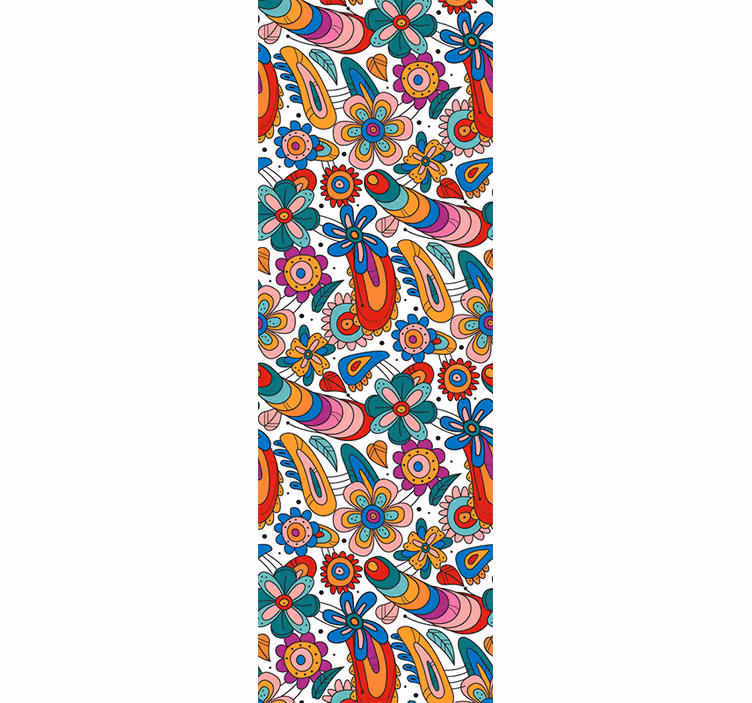 Tapet flori model floral capricios - TenStickers