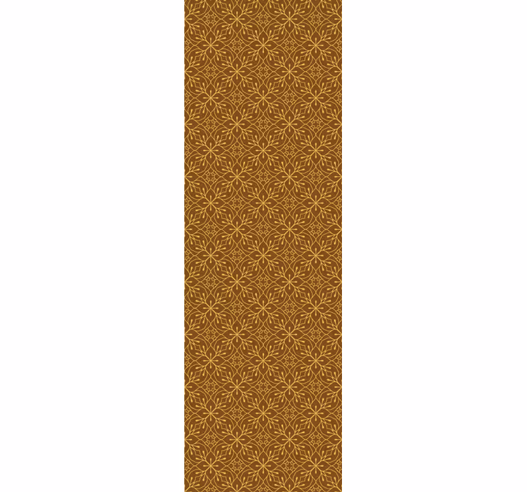 Tapet gresie floral geometric - TenStickers
