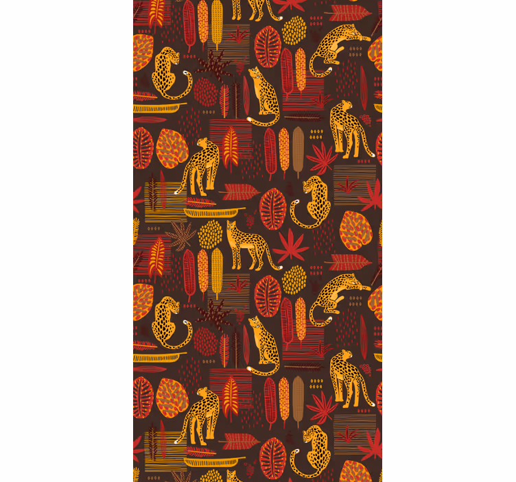 Tapet de animale motiv safari african - TenStickers