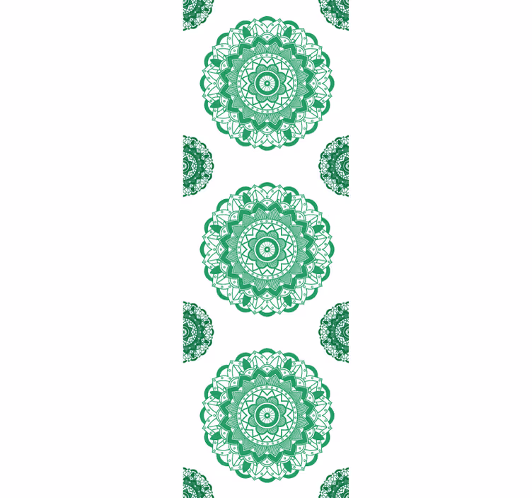Tapet de birou design cu motiv mandala - TenStickers