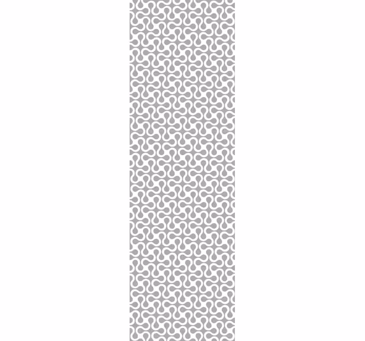 Tapet gri lungimi de undă geometrice - TenStickers