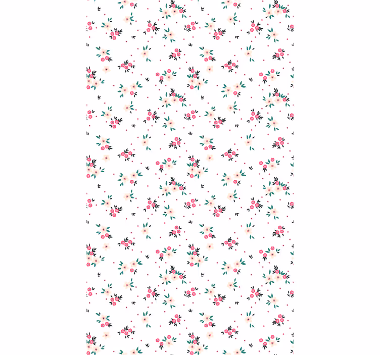 Tapet flori expoziție de buchet floral - TenStickers