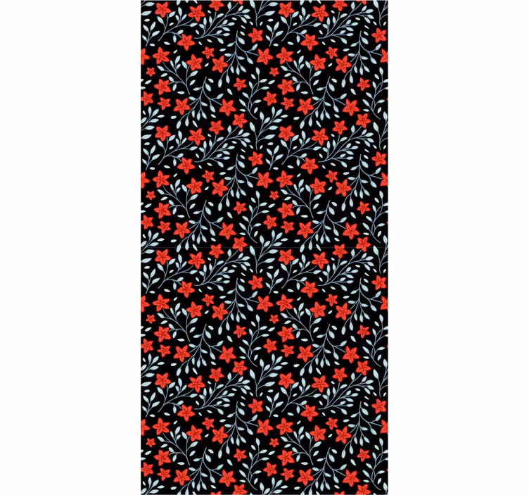 Tapet floral tapiserie florală - TenStickers
