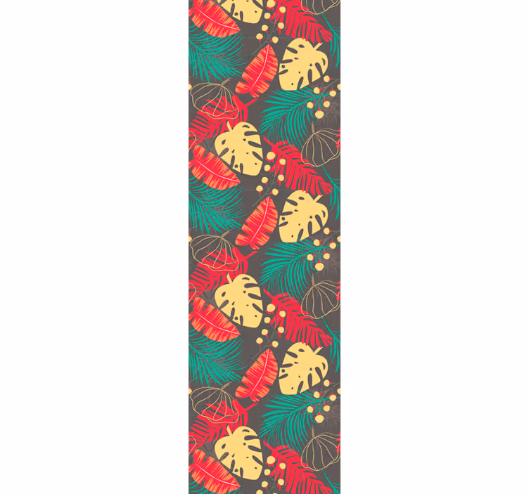 Tapet junglă motiv tropical monstera - TenStickers