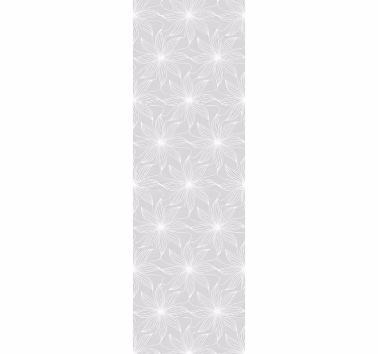 Tapet elegant cu flori mari - TenStickers