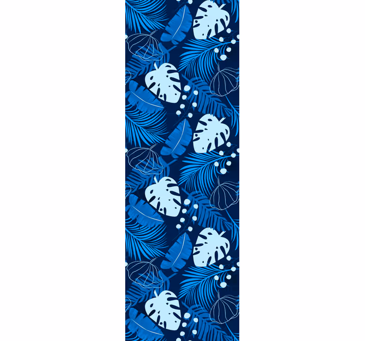 Tapet de frunze design tropical monstera - TenStickers