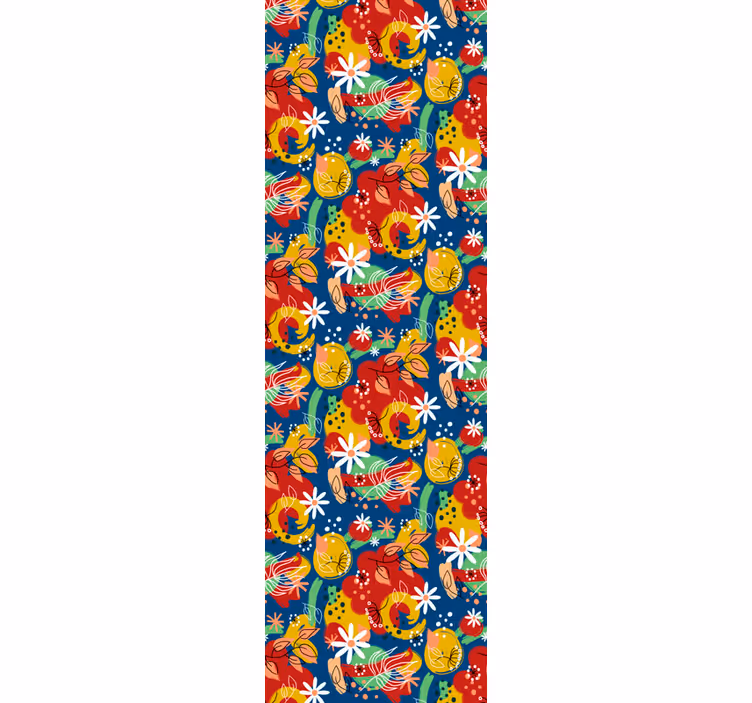 Tapet abstract stropi de fructe - TenStickers