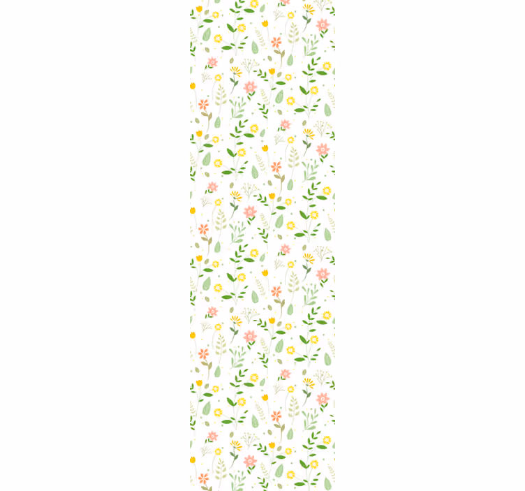 Tapet flori primavara florala - TenStickers