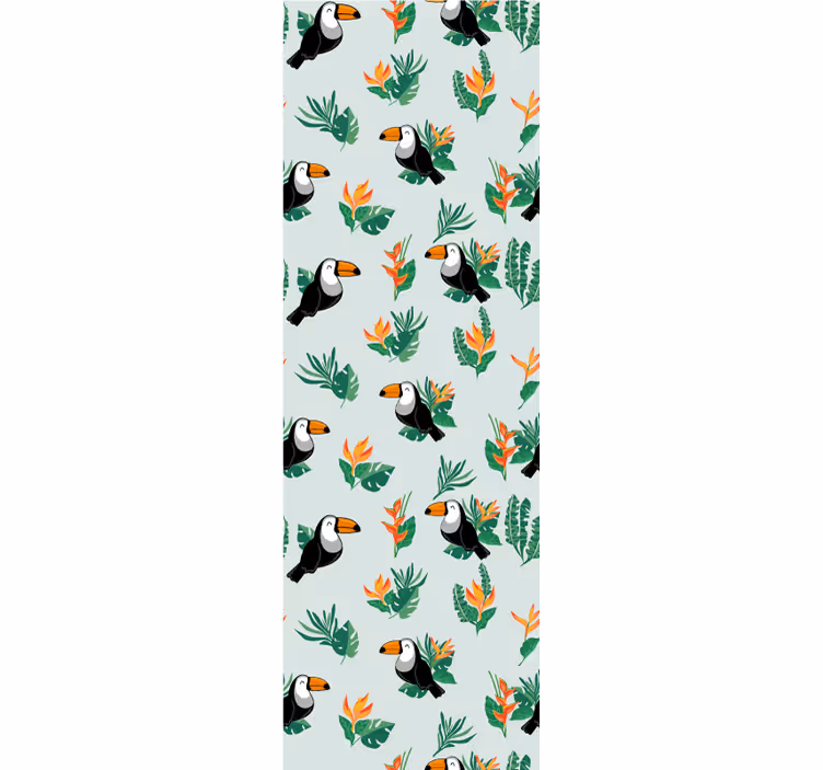 Tapet de animale design de tucani tropicali - TenStickers