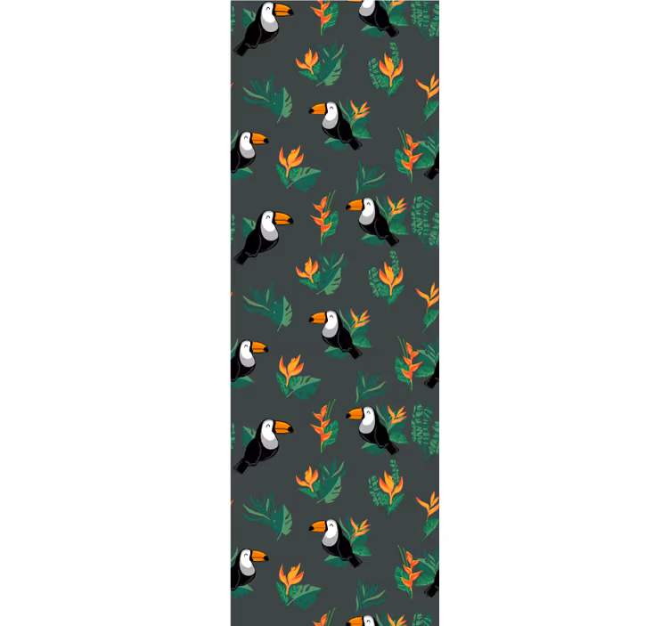 Tapet păsări model de tucan - TenStickers