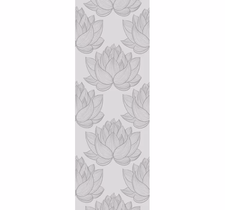 Tapet flori flori de lotus - TenStickers