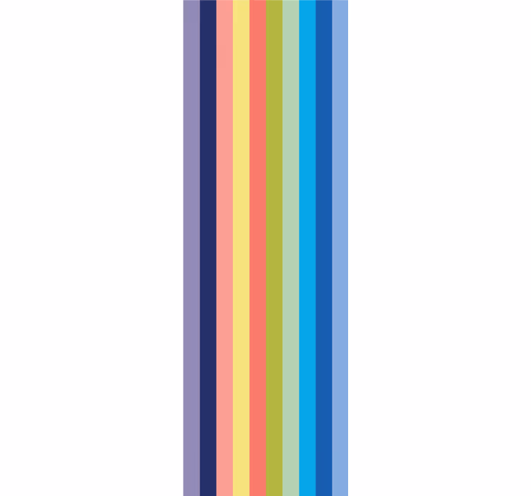 Dungi cu multe culori tapet vertical - TenStickers