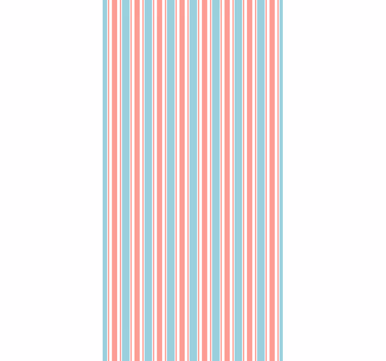 Tapet vertical cu dungi verticale pastelate - TenStickers