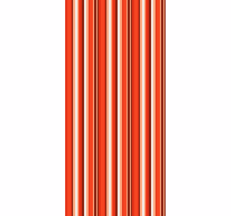 Tapet vertical cu dungi verticale rosii - TenStickers