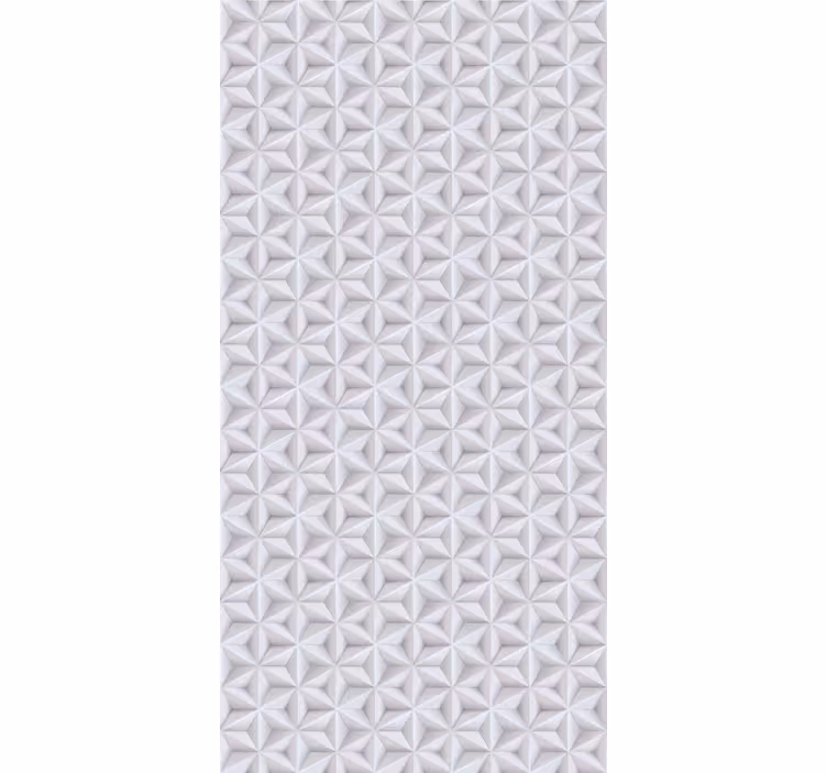 Tapet geometric gofrare geometrică - TenStickers