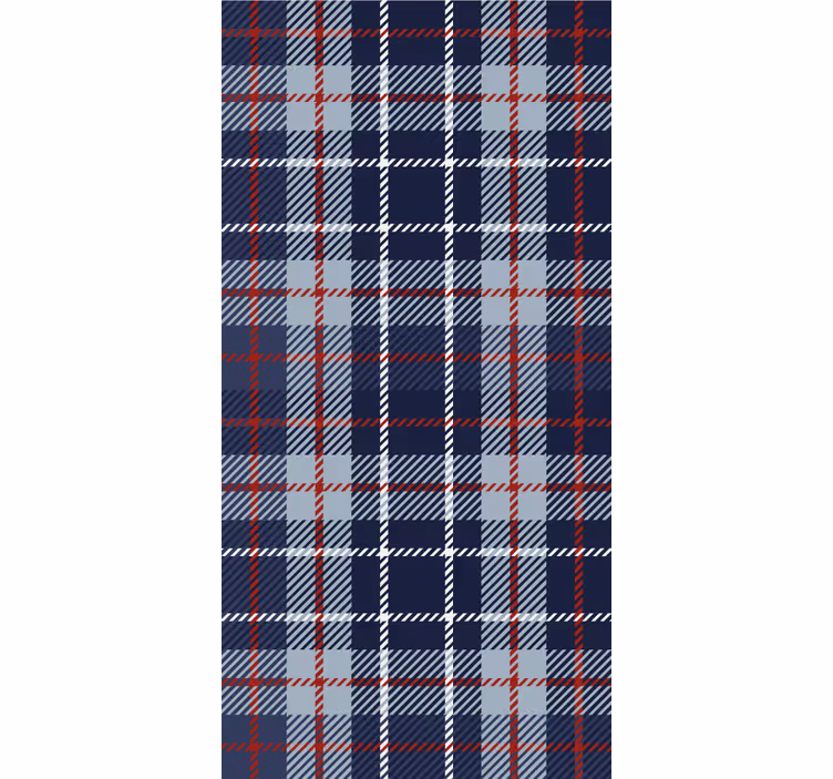 Tapet gresie carouri tartan - TenStickers