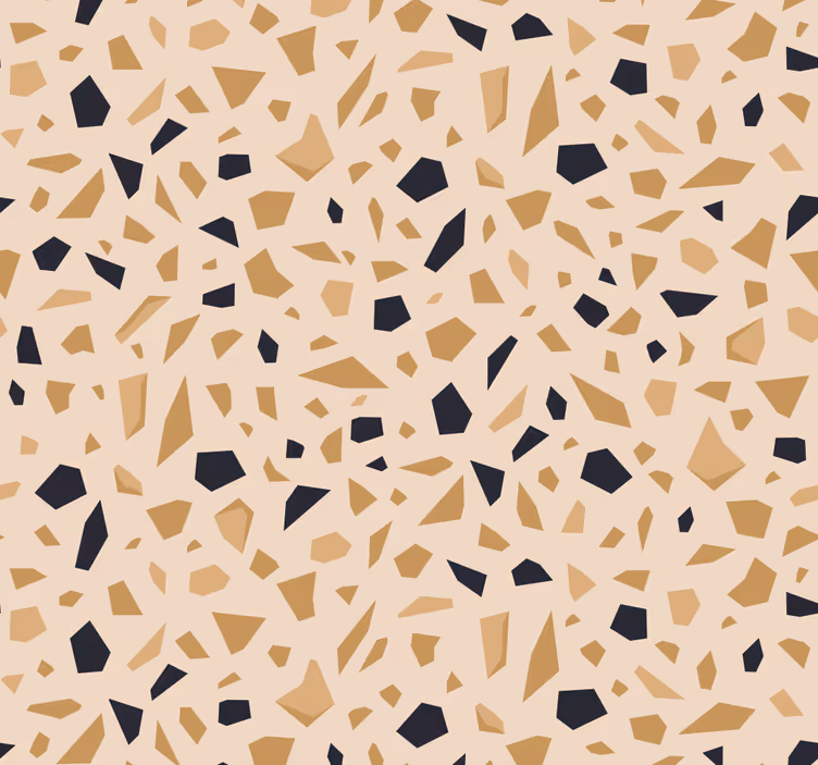 Tapet geometric model terrazzo - TenStickers