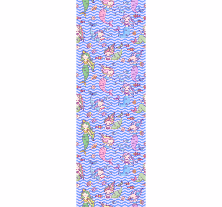Tapet copii imagini de sirene - TenStickers