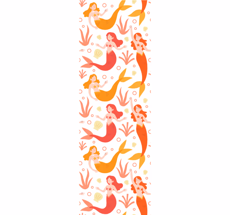 Fluture tapet dansatori mitici de mare - TenStickers