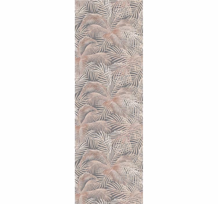 Frunzele de palmier conturează tapetul modern - TenStickers