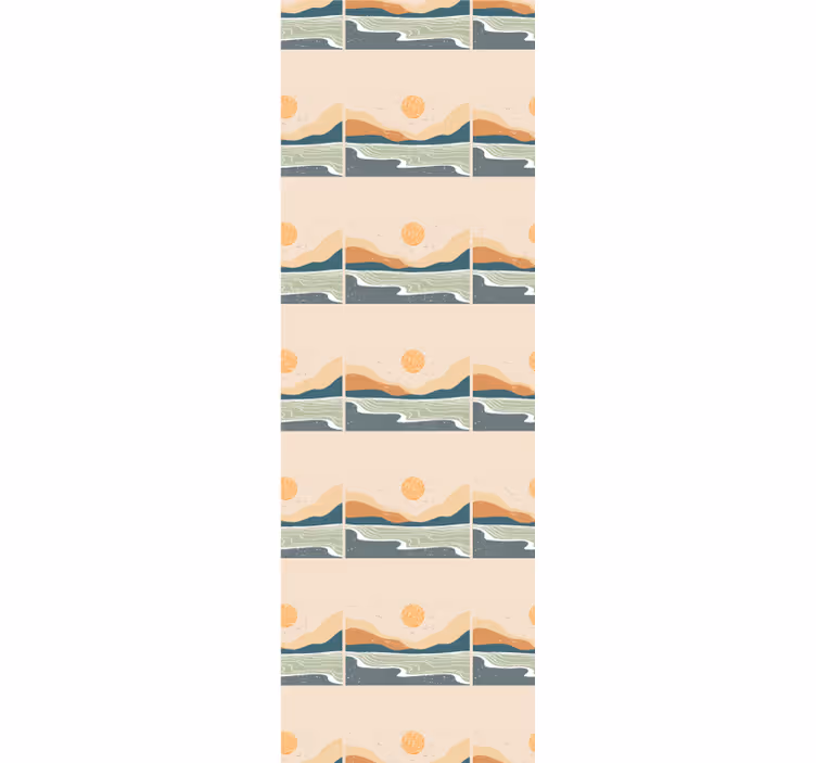 Tapet peisaj peisaj abstract - TenStickers