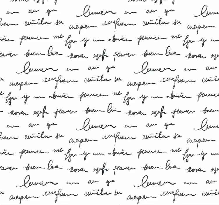 Scrieri tapet modern - TenStickers