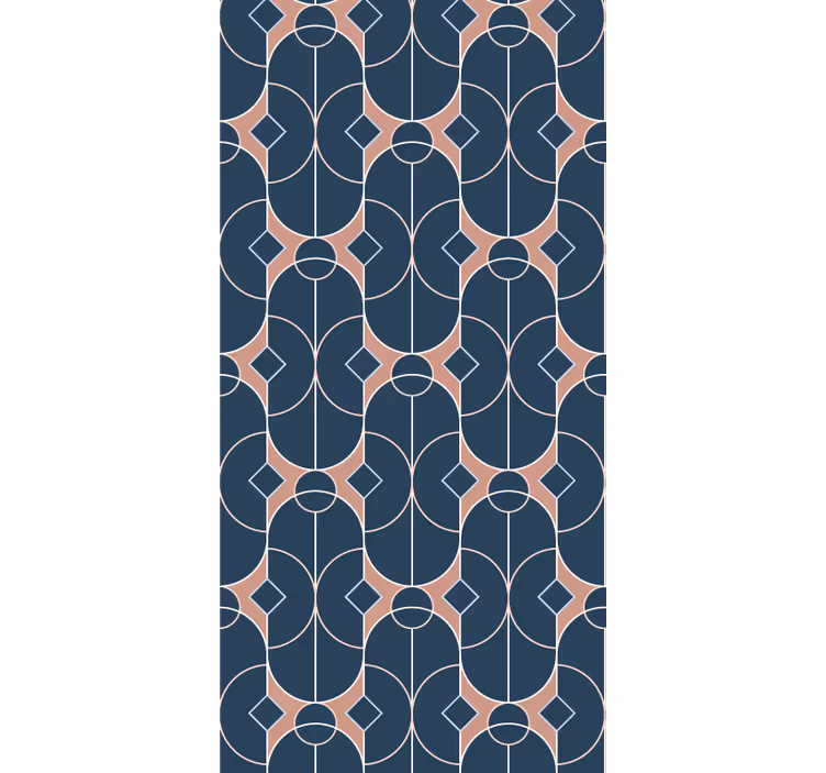 Tapet geometric model de lanț geometric - TenStickers