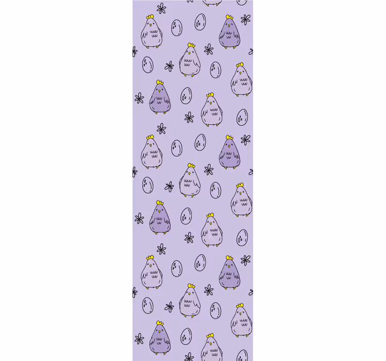 Tapet copii design de tip pui - TenStickers