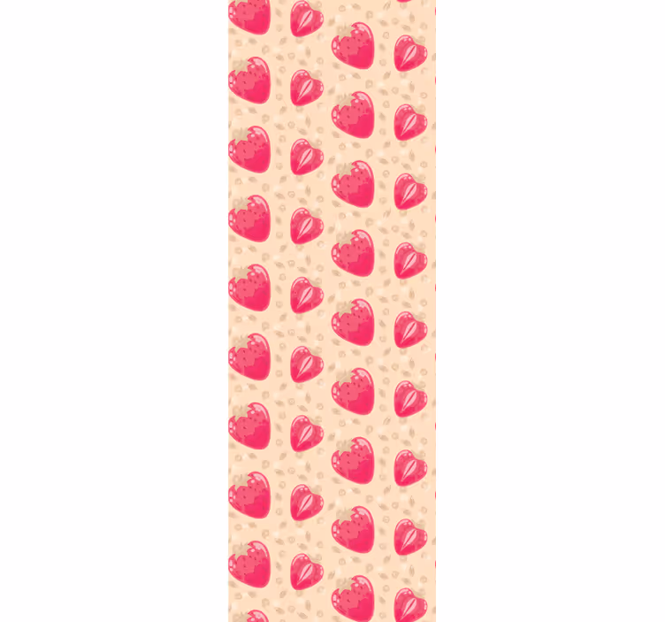 tapet bucătărie model de inimi - TenStickers