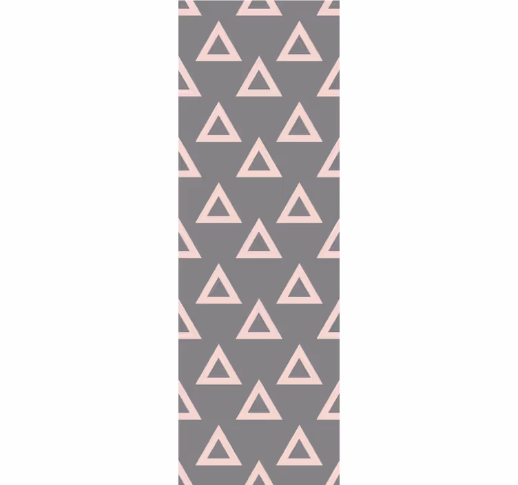 Tapet geometric motive triunghiulare - TenStickers