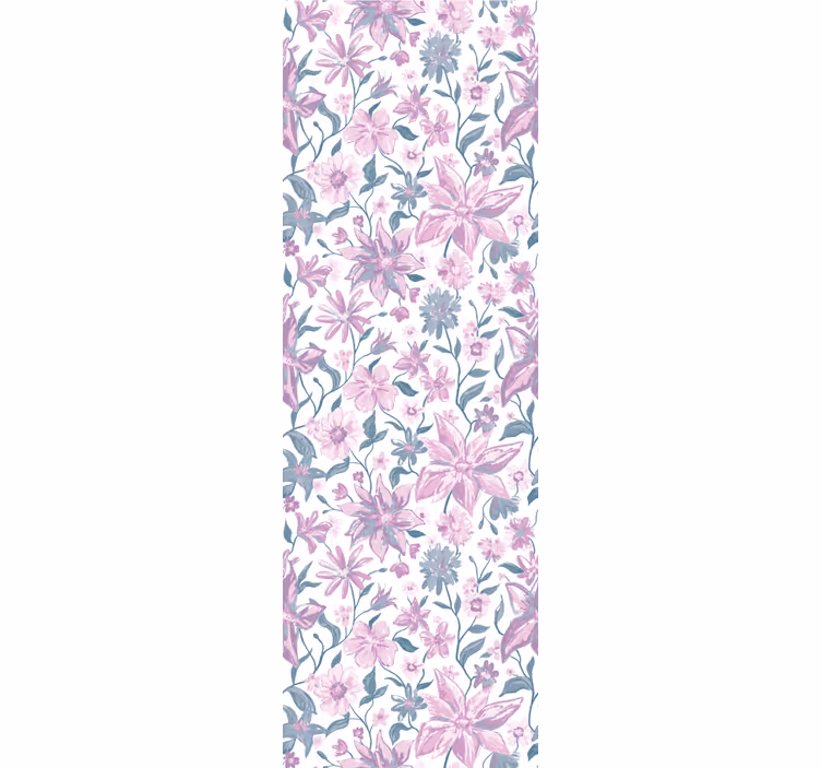 Tapet flori ambianta florala de dormitor - TenStickers