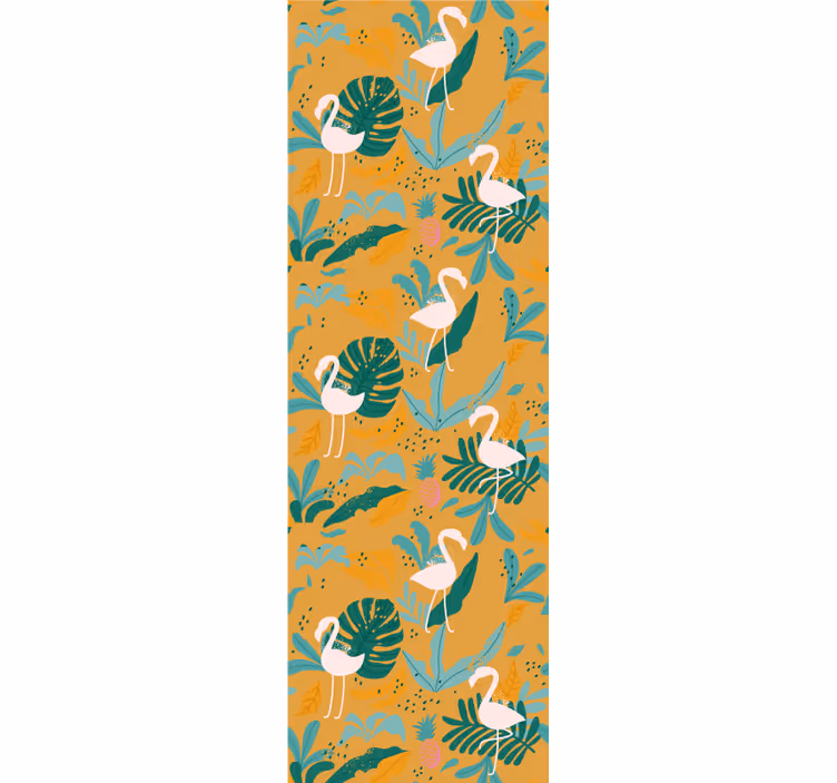 Tapet de animale flamingo tropical - TenStickers