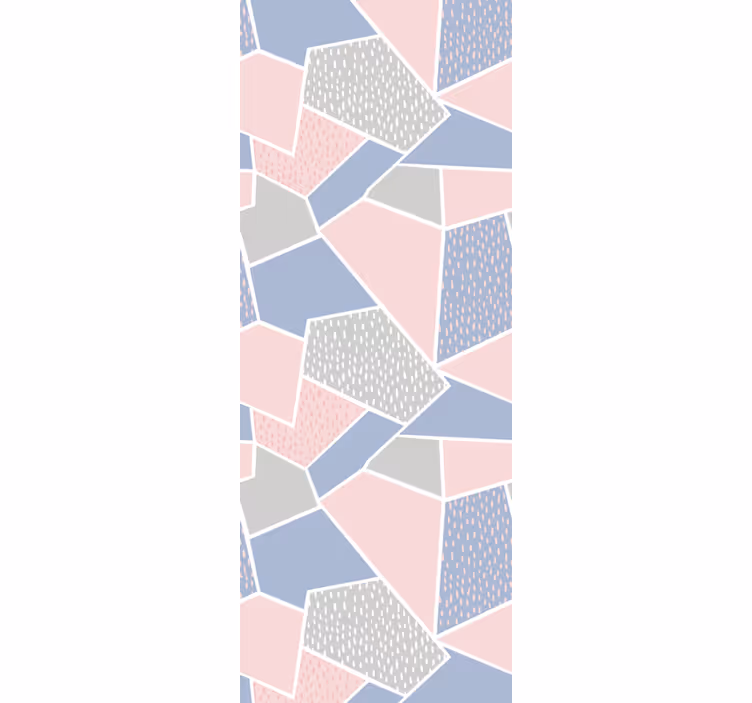 Tapet geometric colaj geometric - TenStickers