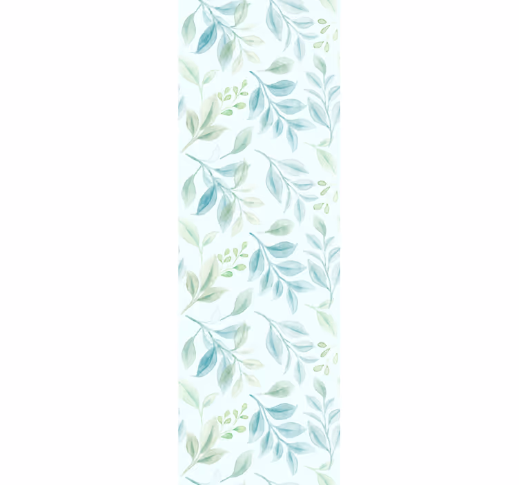 Tapet de frunze frunziș elegant - TenStickers