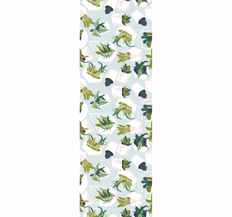 Tapet de frunze modele de frunze tropicale - TenStickers
