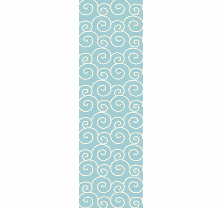Tapet ornamental spirale învolburate - TenStickers