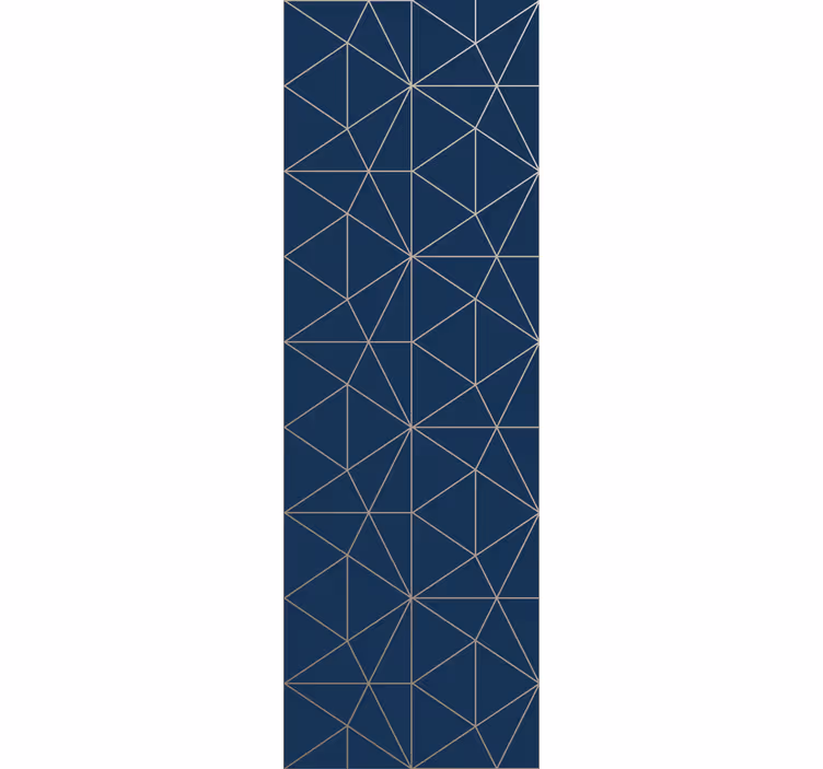 Tapet geometric motiv de linie geometrică - TenStickers