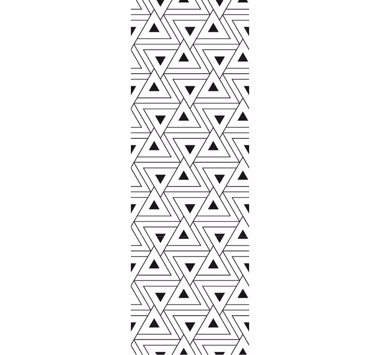 Tapet de design alb-negru - TenStickers