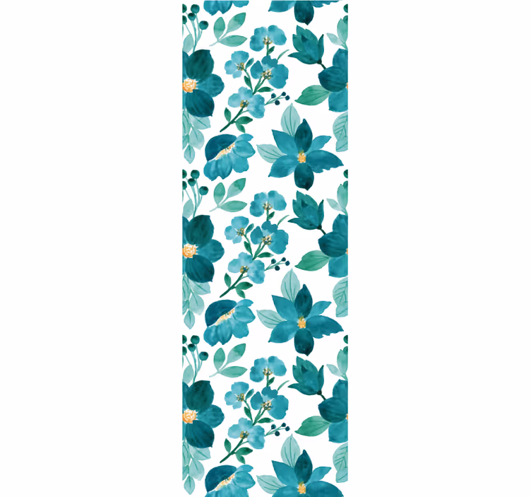 Tapet flori înflorire botanică florală - TenStickers