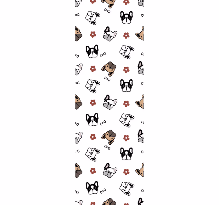 Câine tapet ansamblu de doodle canin - TenStickers